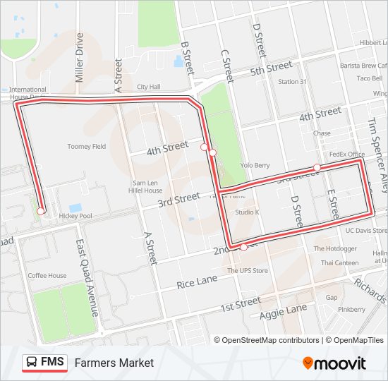 FMS Bus Line Map