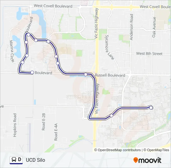 D Bus Line Map