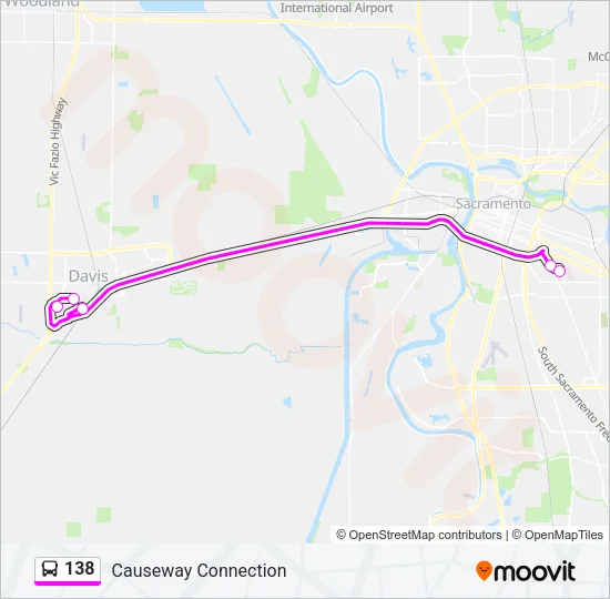 138 Bus Line Map