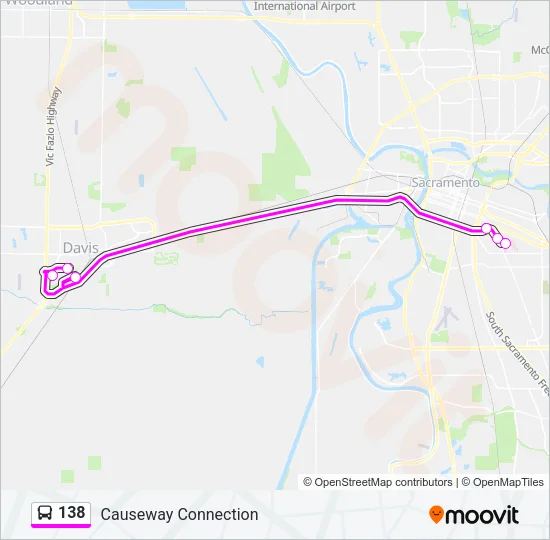 138 Bus Line Map
