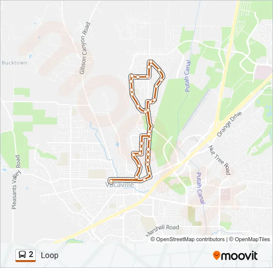 Mapa de 2 de autobús