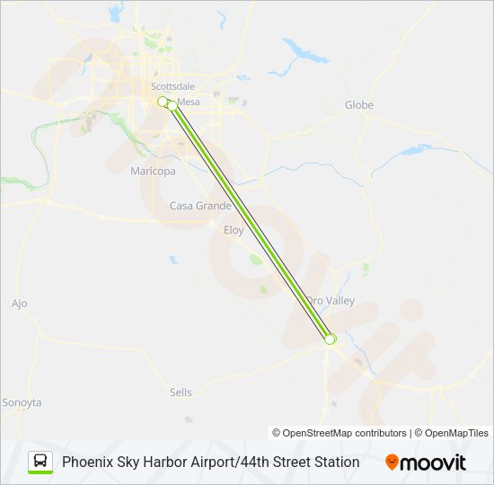 FLIXBUS 2040 Bus Line Map