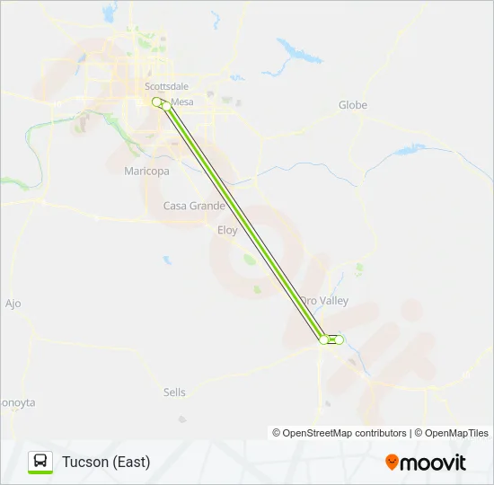 FLIXBUS 2042 Bus Line Map