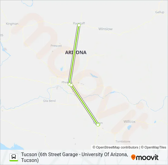 FLIXBUS 2047 Bus Line Map