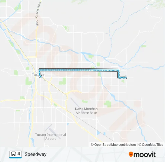 4 Bus Line Map