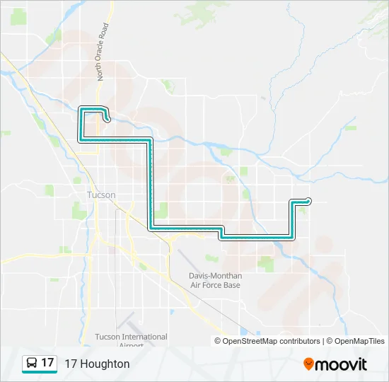 17 Bus Line Map