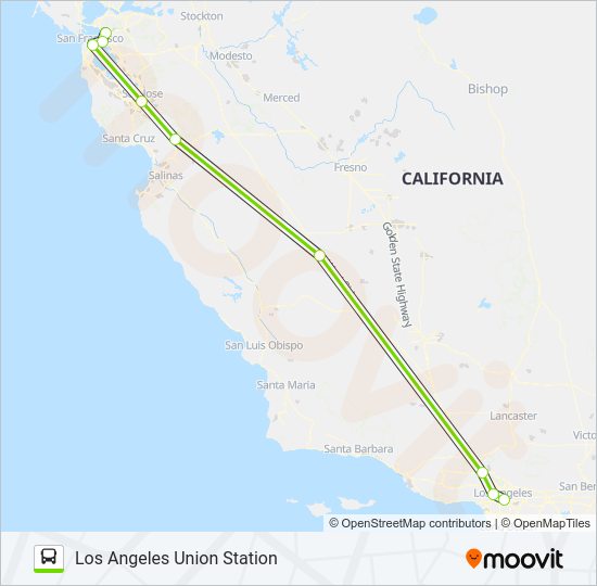 FLIXBUS 2000 Bus Line Map