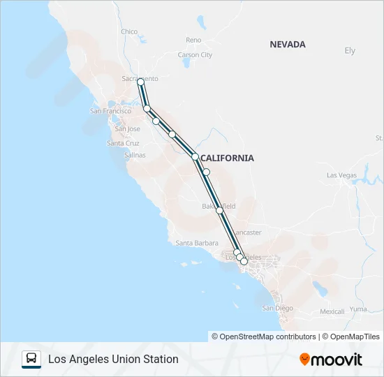 GREYHOUND US0810 Bus Line Map