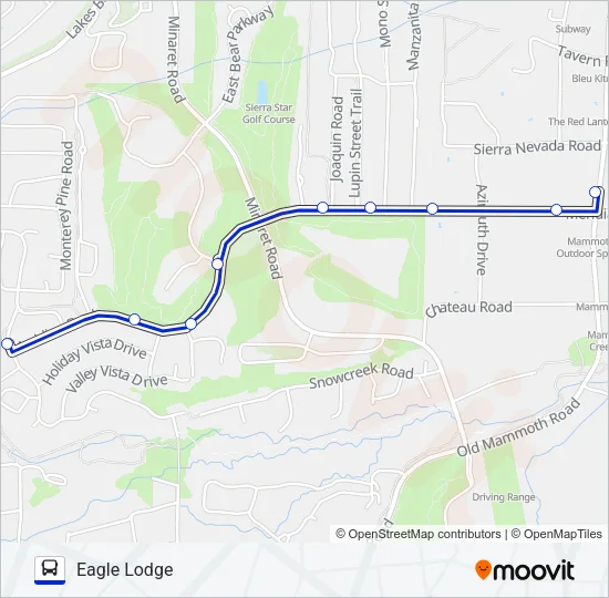 EARLY/LATE SEASON COMBO Bus Line Map
