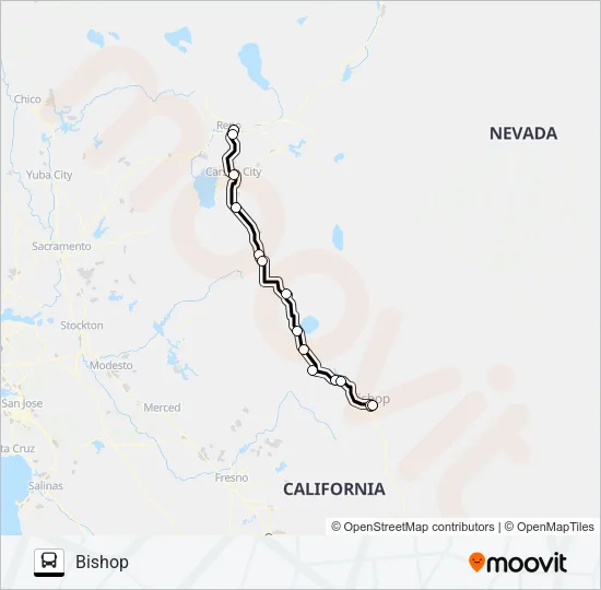 395 ROUTE NORTH Bus Line Map