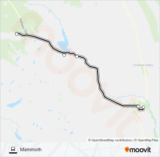 MAMMOTH EXPRESS Bus Line Map