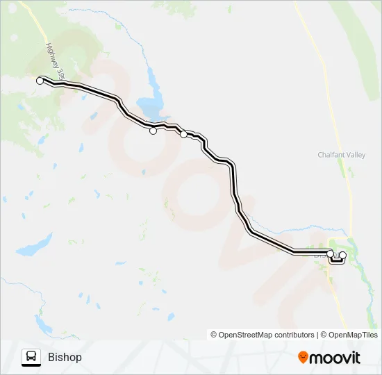 MAMMOTH EXPRESS Bus Line Map