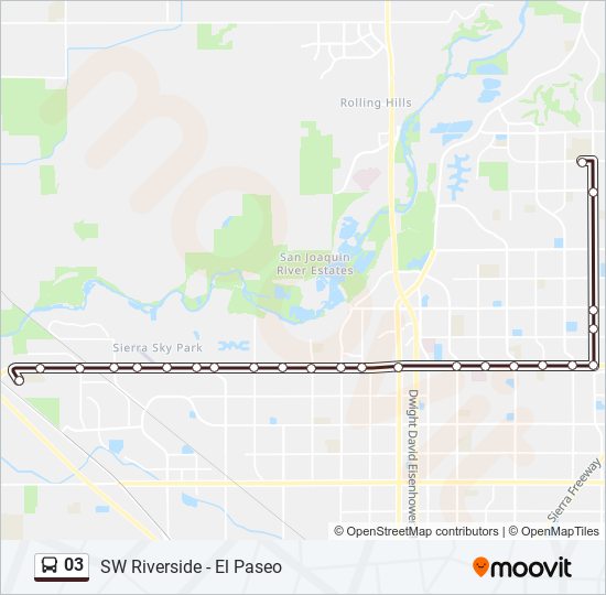 03 bus Line Map