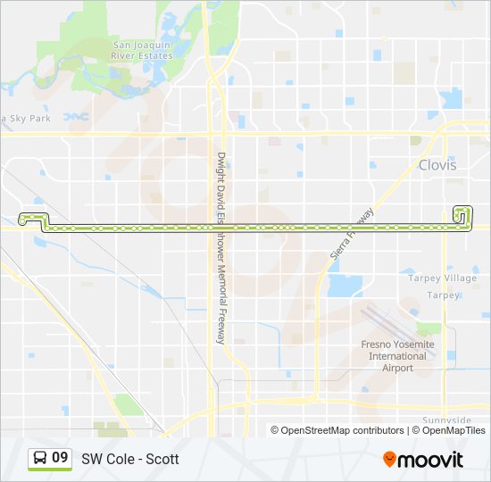 09 Bus Line Map