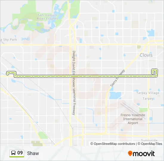 09 Bus Line Map
