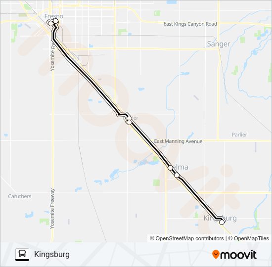 SOUTHEAST TRANSIT Bus Line Map