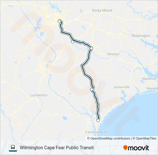 GREYHOUND US0656S Bus Line Map