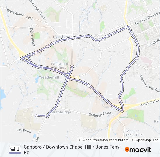 J Route Schedules Stops Maps Rock Haven Road Opposite Rock Creek West Jones Ferry Road At Davie Road Updated