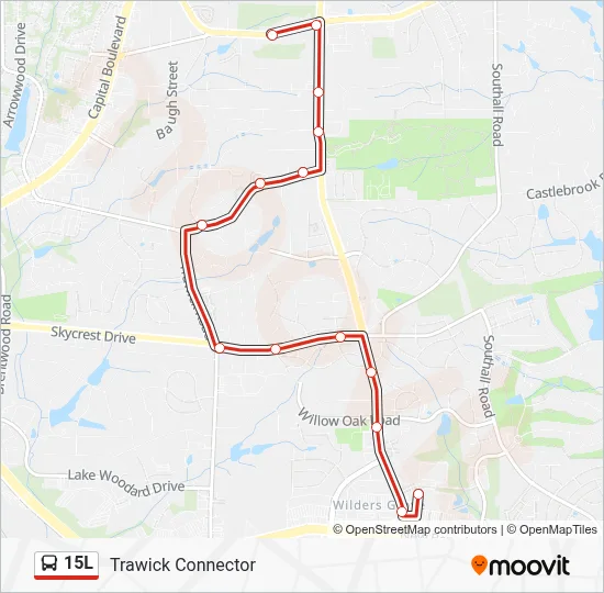 15L Bus Line Map