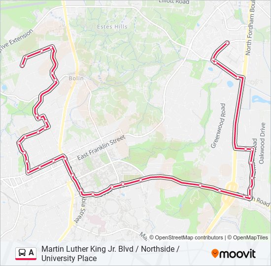 A Bus Line Map