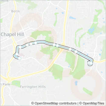 FCX Bus Line Map