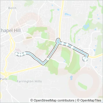 FCX Bus Line Map