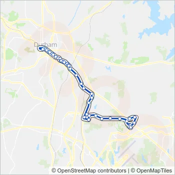 2 Bus Line Map