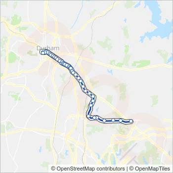 2 Bus Line Map