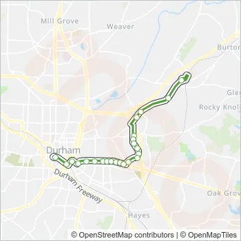 3 Bus Line Map