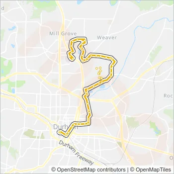 9 Bus Line Map