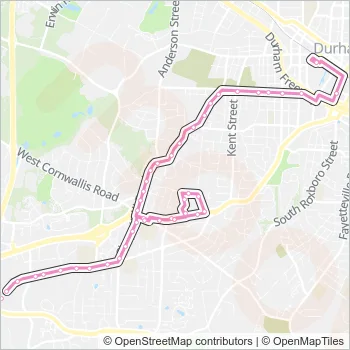 10 Bus Line Map