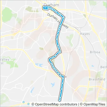 12 Bus Line Map