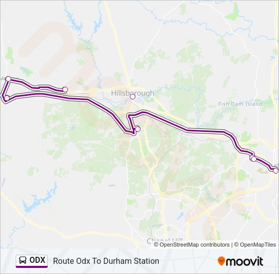 ODX Bus Line Map