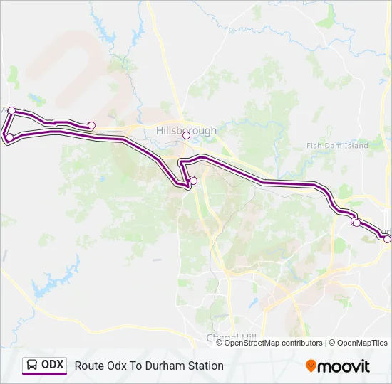 ODX Bus Line Map