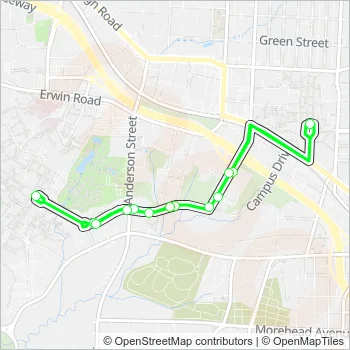C Bus Line Map