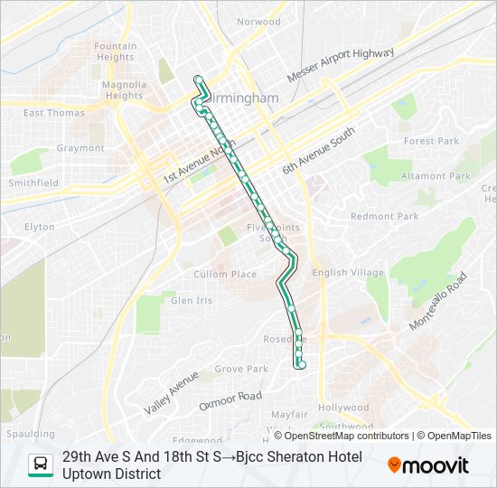 MCC  - MAGIC CIT Bus Line Map