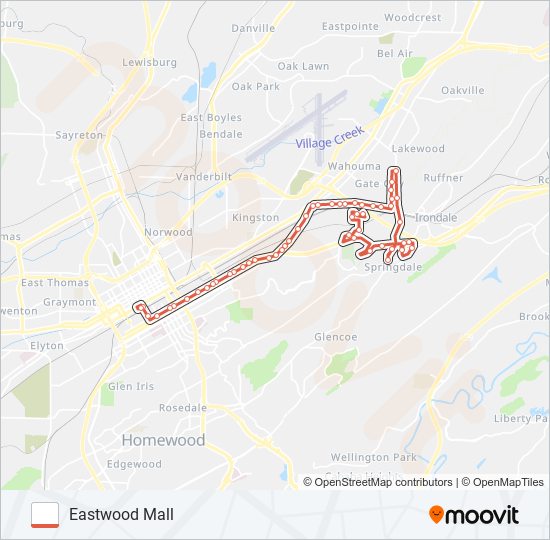eastwood mall map
