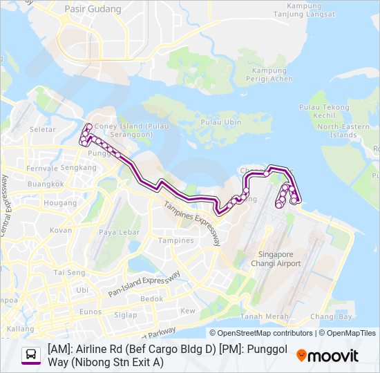 LCS2 Bus Line Map