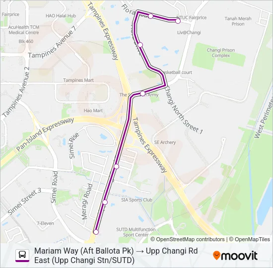 公交5A路的线路图