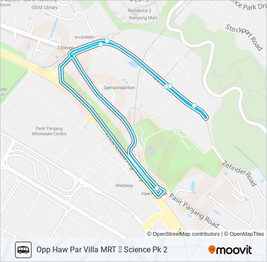 SCIENCE PARK 2 SHUTTLE bus Line Map
