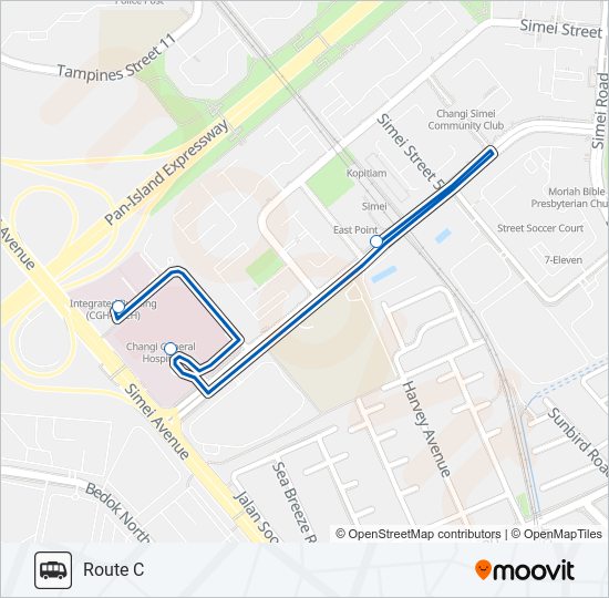 CGH SHUTTLES bus Line Map