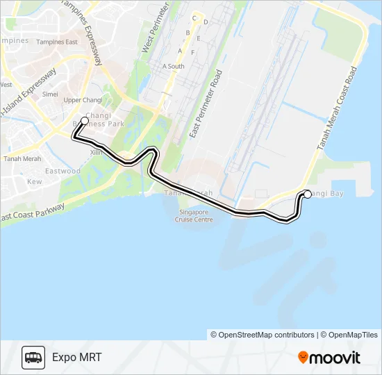公交NAVY MUSEUM SHUTTLE路的线路图