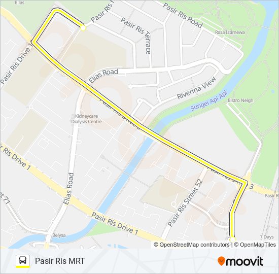 OFS SHUTTLE BUS bus Line Map