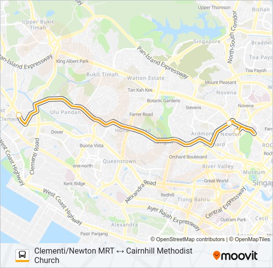 CAIRNHILL METHODIST CH SHUTTLE Bus Line Map