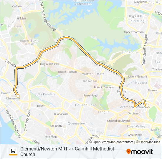 CAIRNHILL METHODIST CH SHUTTLE Bus Line Map