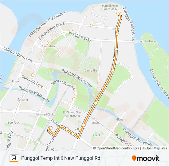 公交84G路的线路图