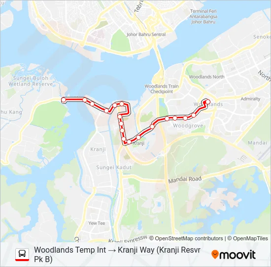 公交925A路的线路图