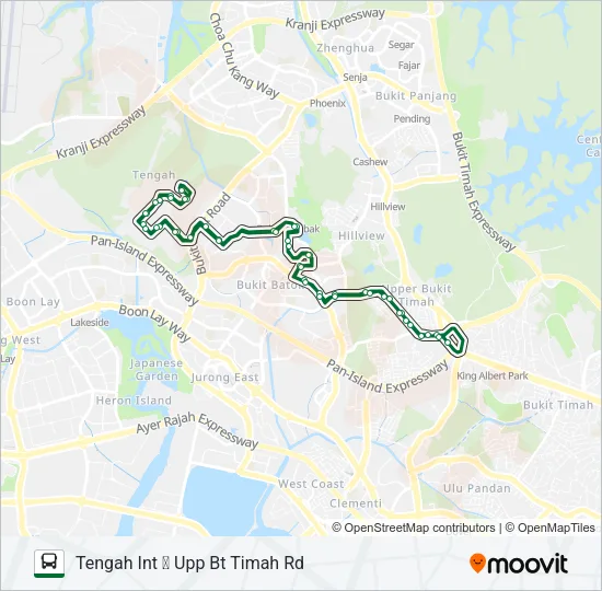 公交871路的线路图