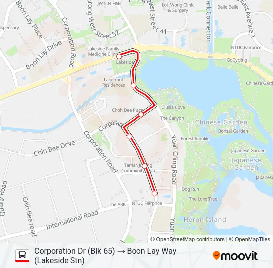 公交240A路的线路图