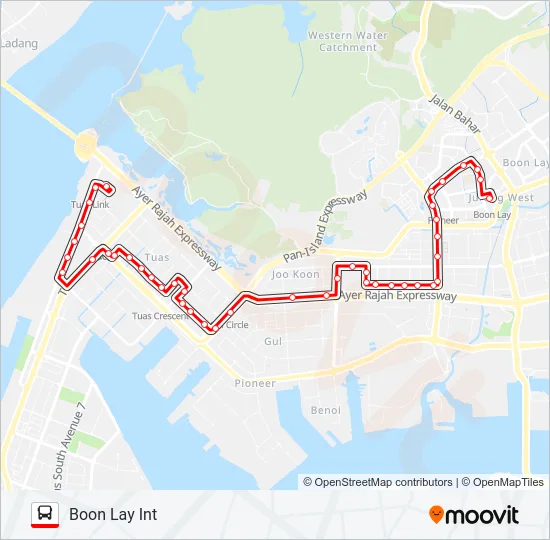 公交193路的线路图